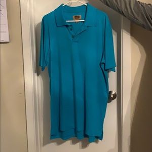 Men’s light blue polo